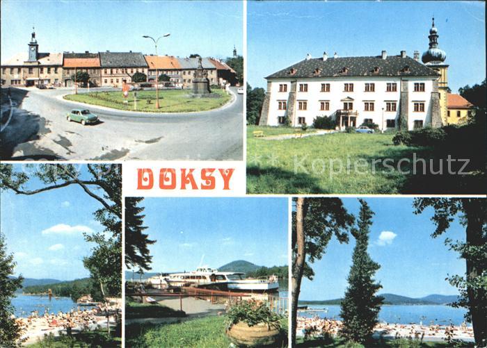 Doksy Hirschberg See  Machovo Jezero Platz Villa See Anleger Dampfer