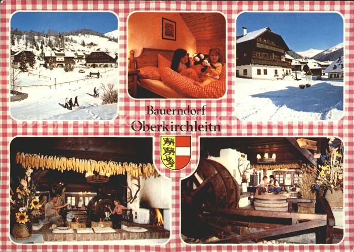 Bad Kleinkirchheim Kaernten Kaerntner Bauerndoerfer Gaststaette Restaurant Winte