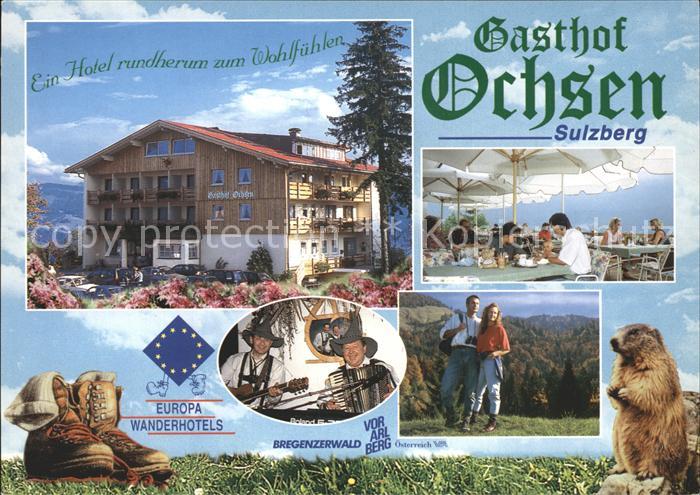 Sulzberg Vorarlberg Gasthof Ochsen Europa Wanderhotel Bregenzer Wald Wandern Mur
