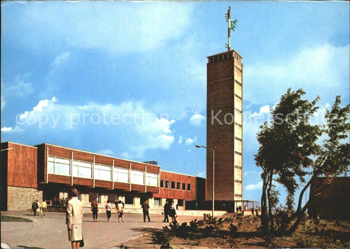 Oberwiesenthal Erzgebirge Neues Fichtelberghaus Aussichtsturm