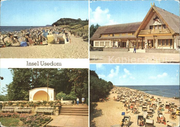 Koelpinsee Usedom Strand Konzertplatz Damerow Forstferienheim Koserow