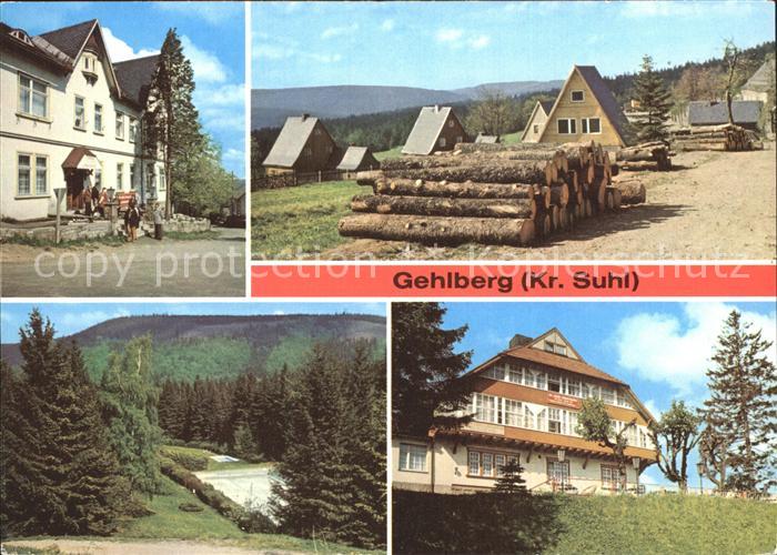 Gehlberg FDGB Erholungsheim OT Schmuecke Waldbad