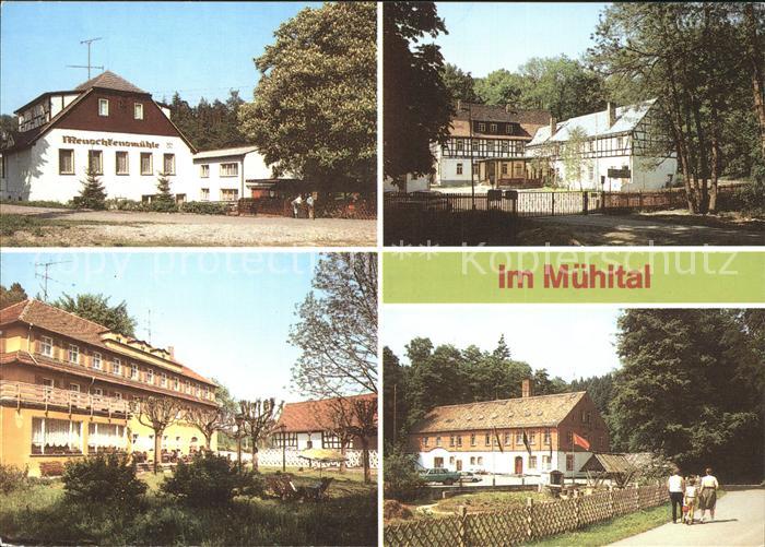 Eisenberg Thueringen Meuschkensmuehle Muehltal Schoessersmuehle Waldcafe Lager F