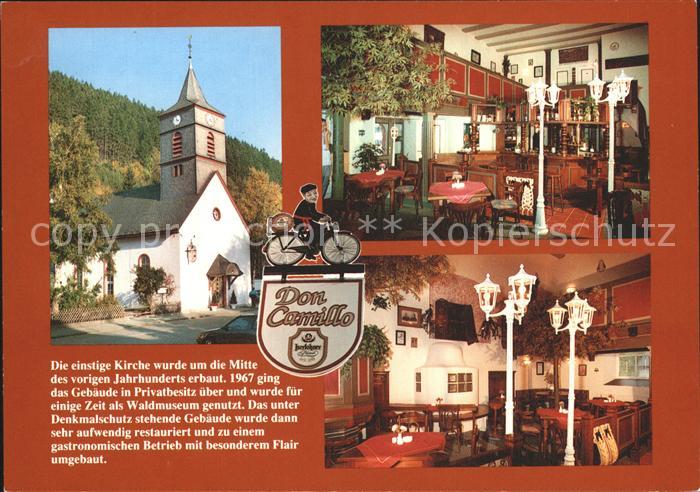 Willingen Sauerland Don Camillo Restaurant Cafe Bierstube Kirche