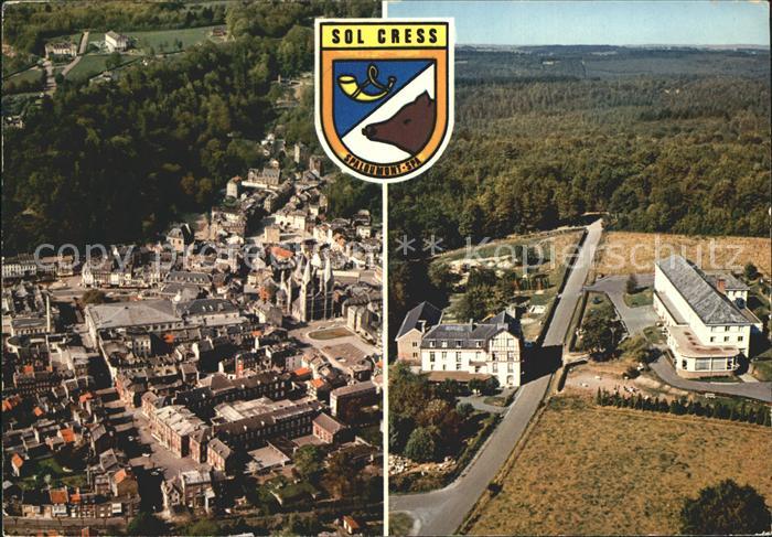 Spa Liege Vacances Familiales Sol Cress et Spaloumont vue aerienne