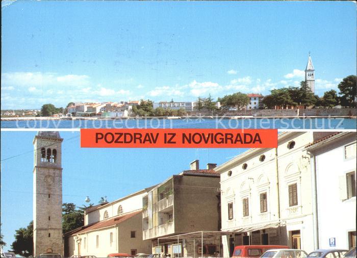 Novigrad Teilansichten mit Kirche