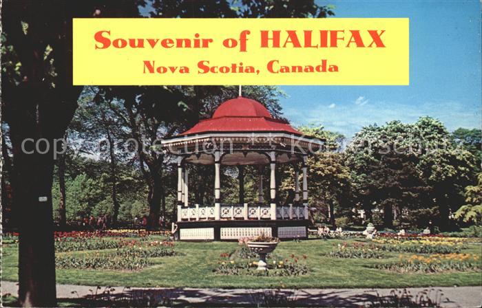 Halifax Nova Scotia Bandstand in Public Garden
