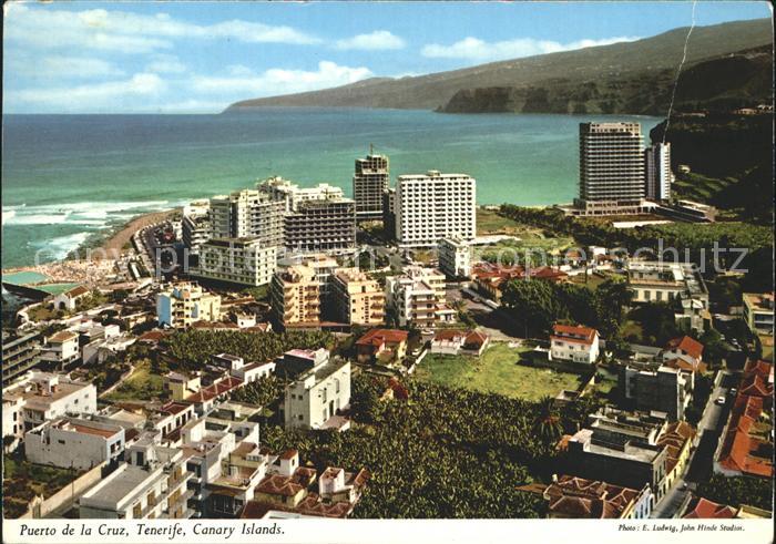 Puerto de la Cruz Hotelanlagen Meerblick Kueste