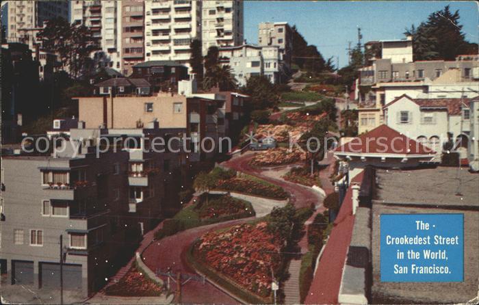 San Francisco California Lombard Street