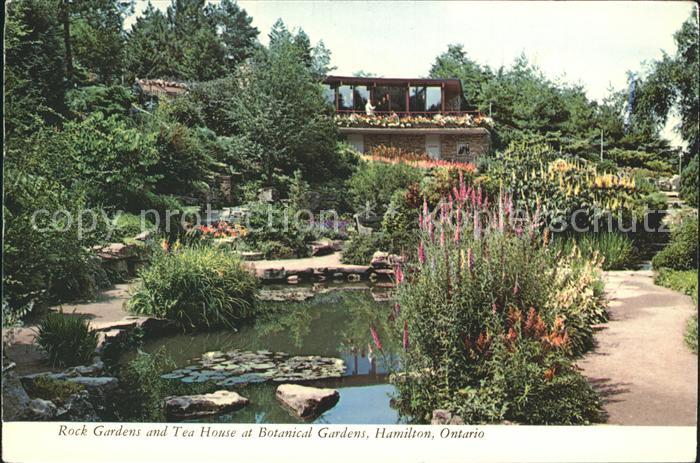 Hamilton Ontario Rock Gardens and Tea House at Botanical Gardens