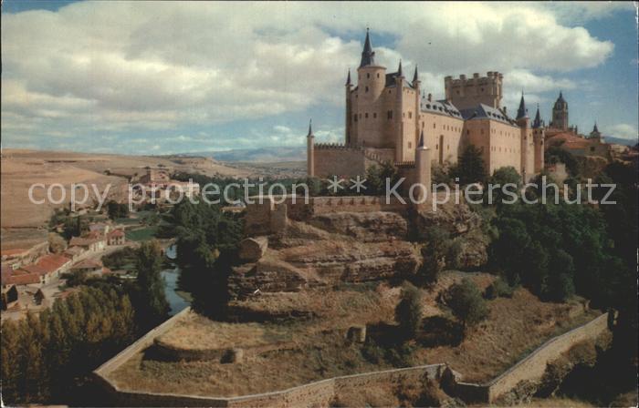 Segovia El Alcazar y el Monasterio del Parral