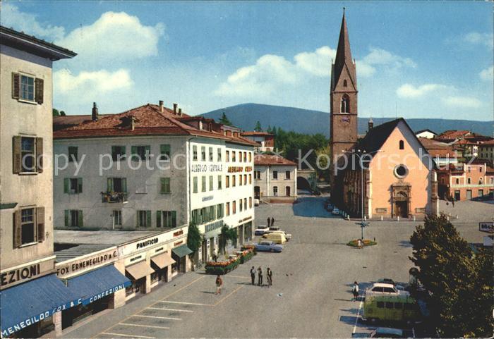 Cles Corso Dante Chiesa Parrocchiale Hauptstrasse Pfarrkirche