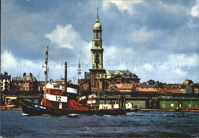 HAMBURG CITY Hafen und Michaeliskirche