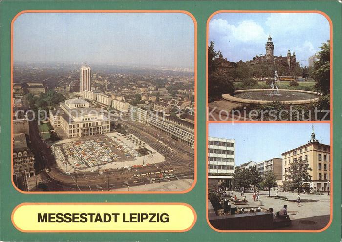LEIPZIG Sachsen Neues Rathaus Grimmaische Strasse