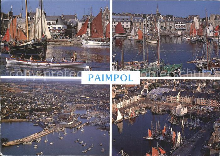 Paimpol Hafen Segelboote