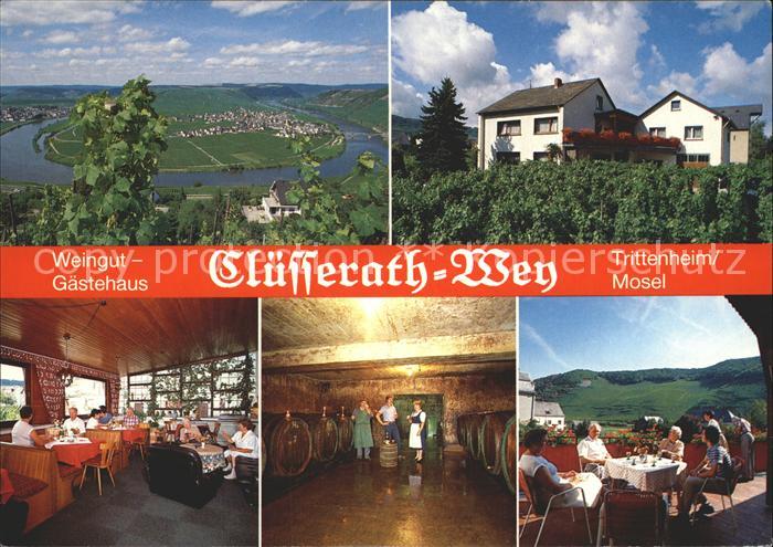 Trittenheim Mosel Weingut Gaestehaus Cluesserath-Wey