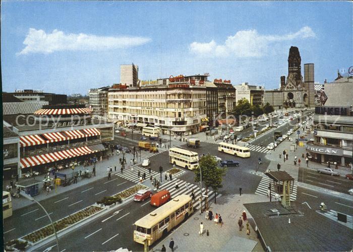 BERLIN  CITY Kranlerecke Kurfuerstendamm Joachimstaler Strasse