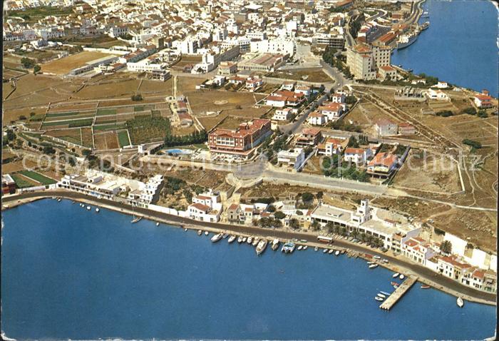 Mahon Fliegeraufnahme mit Hafen