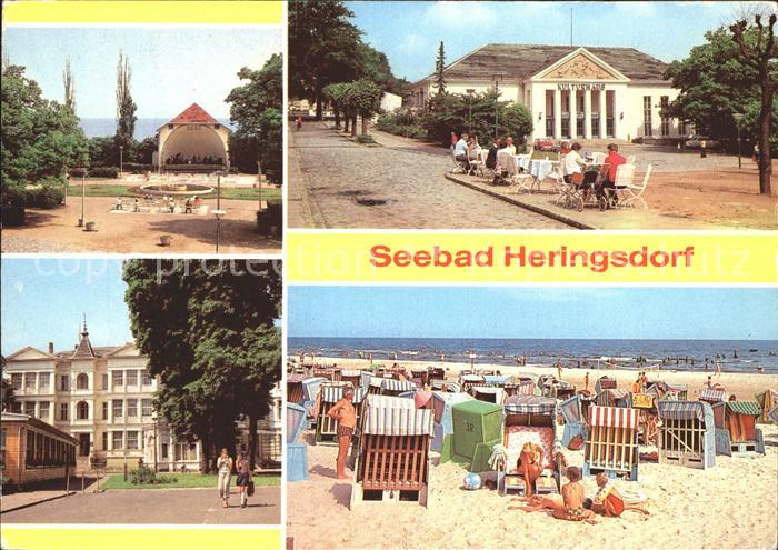 Heringsdorf Ostseebad Usedom Strand Kulturhaus