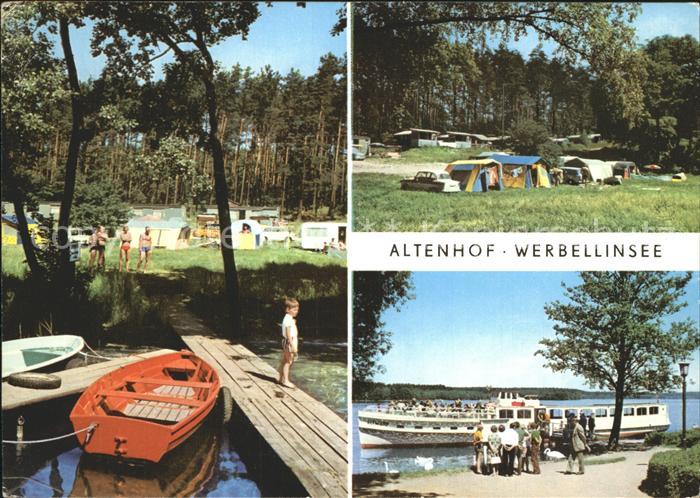 Werbellinsee-Altenhof Camping Bootssteg