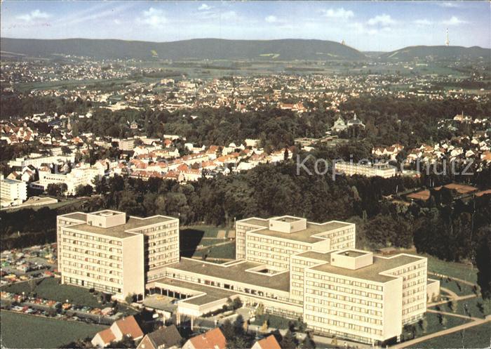 Bad Oeynhausen Fliegeraufnahme Kurklinik