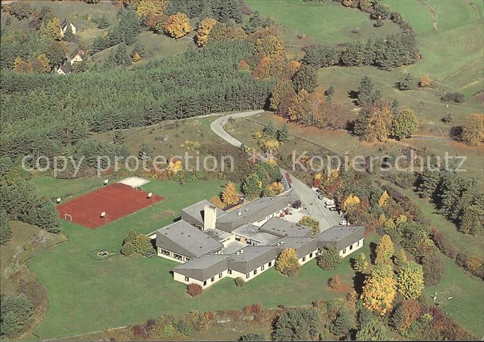 Pottenstein Oberfranken Fliegeraufnahme Schullandheimwerk