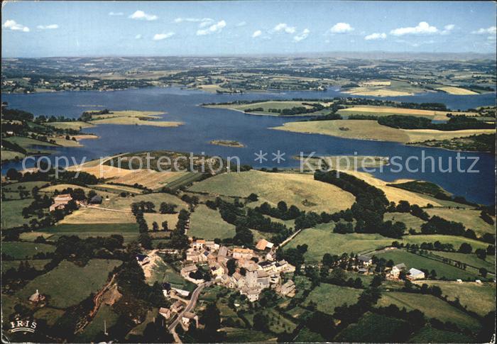 Salles-Curan Fliegeraufnahme Reservoir de Pareloup