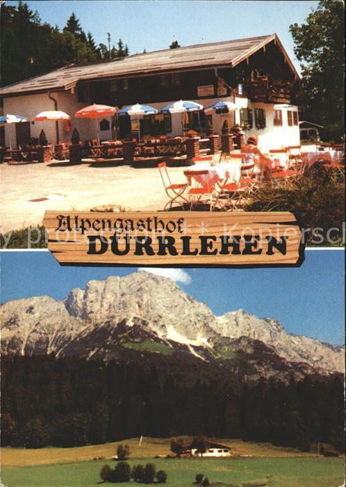 BERCHTESGADEN Bayern Hinter Gern Alpengasthof Duerrlehen