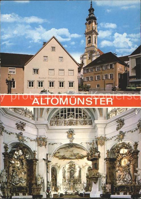 Altomuenster Kirche innen und aussen