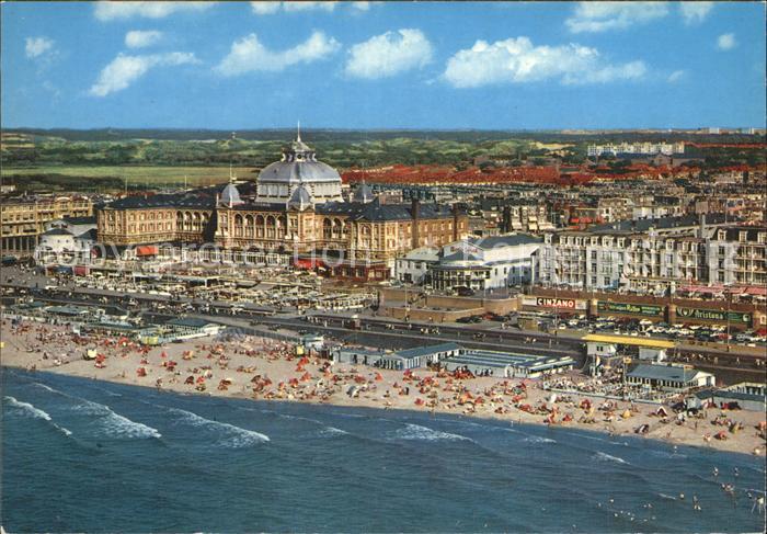 Scheveningen Fliegeraufnahme Strand Promenade