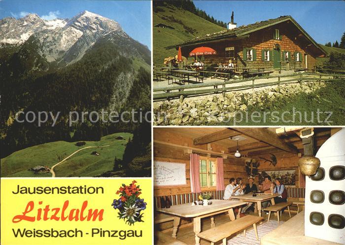 Weissbach Lofer Jausenstation Litzlalm