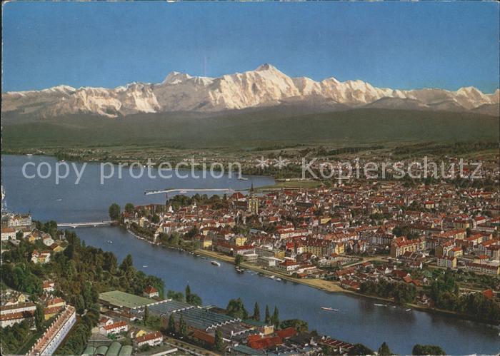 Konstanz Bodensee Fliegeraufnahme