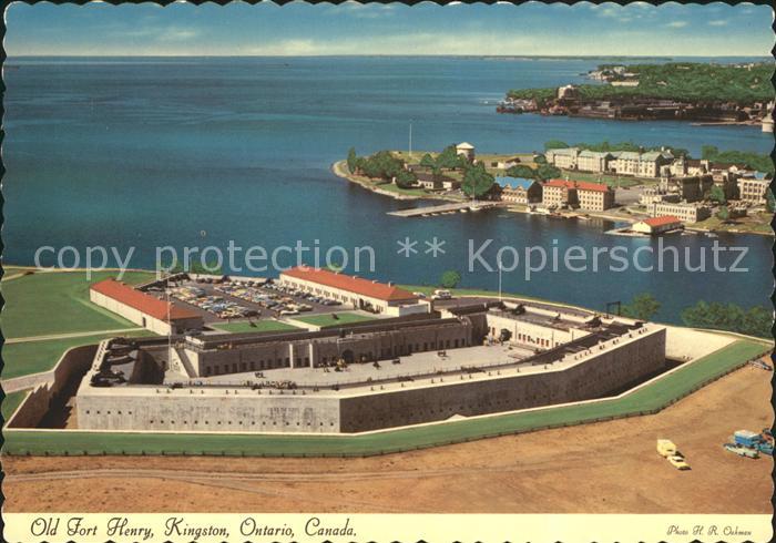Kingston Ontario Fliegeraufnahme Old Fort Henry