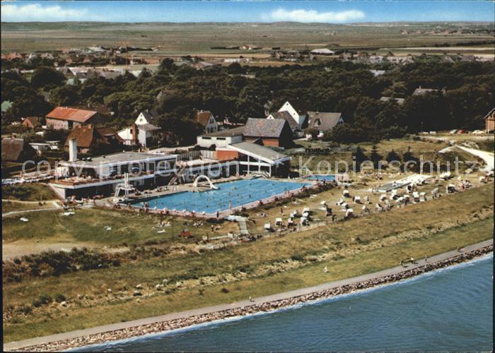 Keitum Sylt Fliegeraufnahme Meerwasserbad