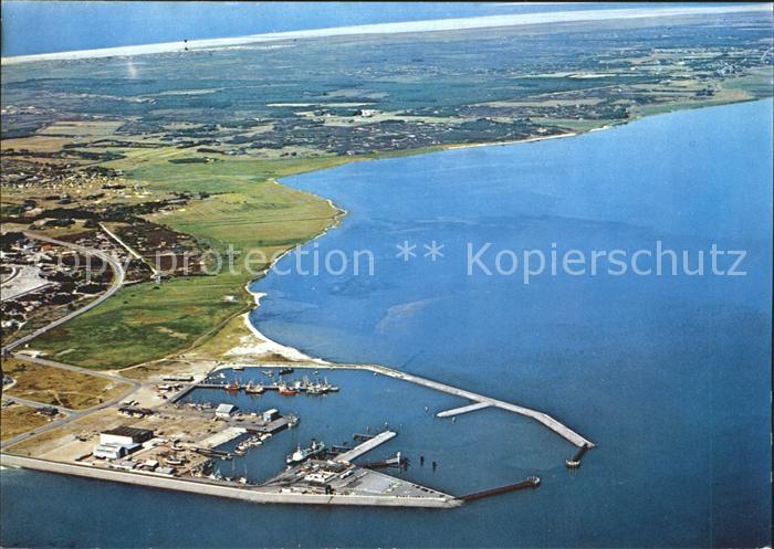 Havneby Fliegeraufnahme Faehrhafen