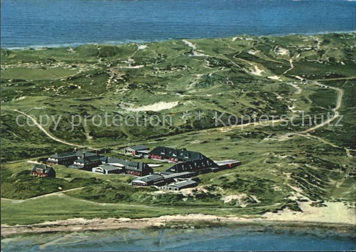SYLT Insel Schleswig-Holstein Fliegeraufnahme Ferienheim Puan Klent