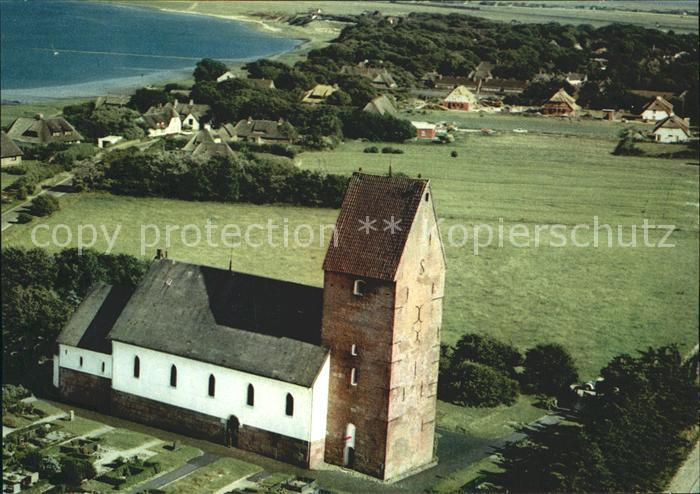 Keitum Sylt Fliegeraufnahme Kirche