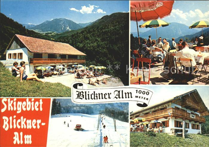 Ruhpolding Bayern Blickner Alm Berggasthof