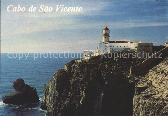 Sagres Algarve Cabo de Sao Vicente Leuchtturm