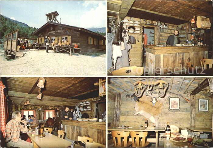 Val Gardena Baita Gamsblut Huette Dolomiten