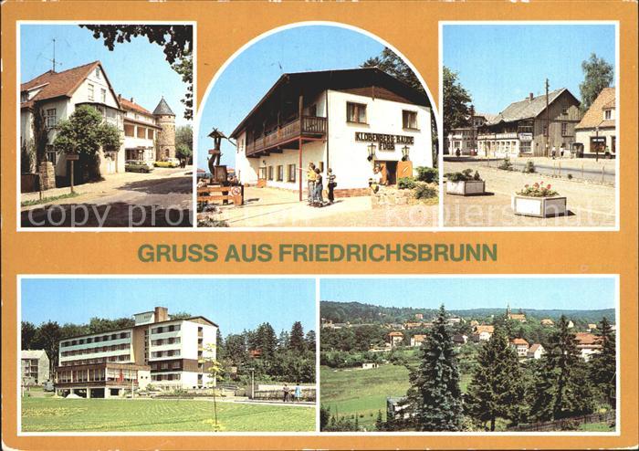 Friedrichsbrunn Harz Restaurant Brockenblick Klobenberg-Baude Restaurant zum Ram