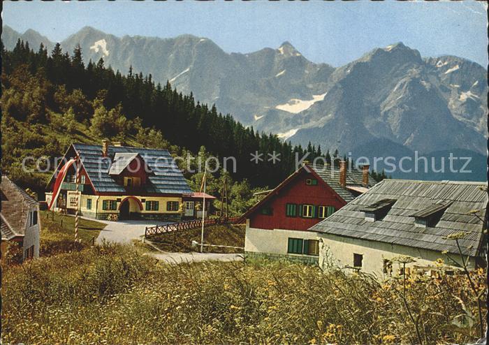 Oesterreich Seebergsattel mit Steineralpen