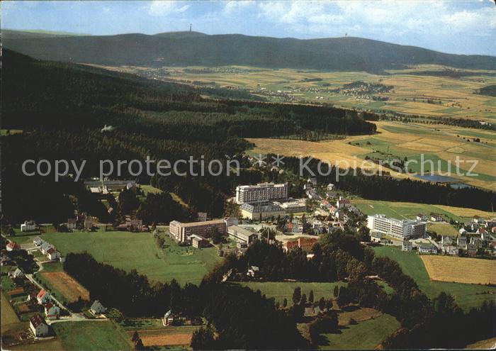 Alexandersbad Bad Fliegeraufnahme im Fichtelgebirge