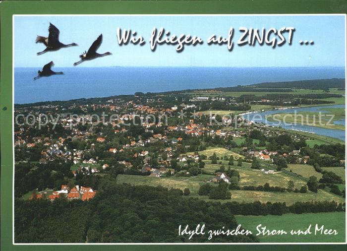 Zingst Ostseebad Fliegeraufnahme Fischland Darss