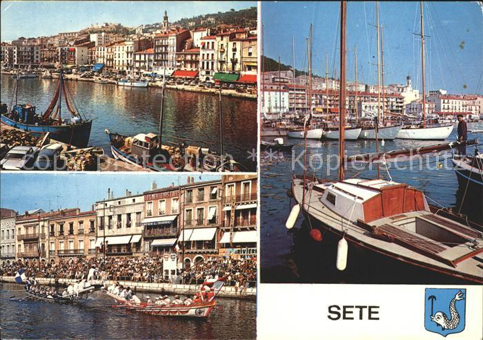 Sete Herault Hafen Canal