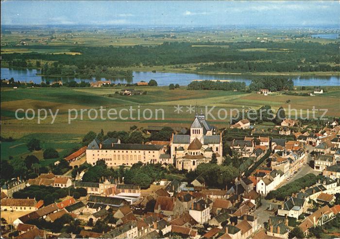 Saint-Benoit-sur-Loire Fliegeraufnahme