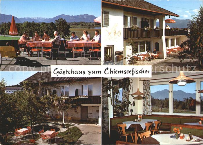 Grabenstaett Chiemsee Gaestehaus zum Chiemseefischer
