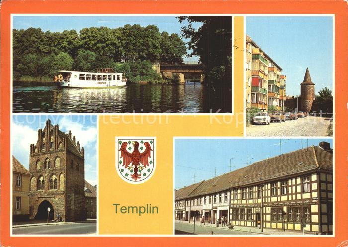 Templin Faehrkrug Pulverturm Muehlentor Berliner-Strasse