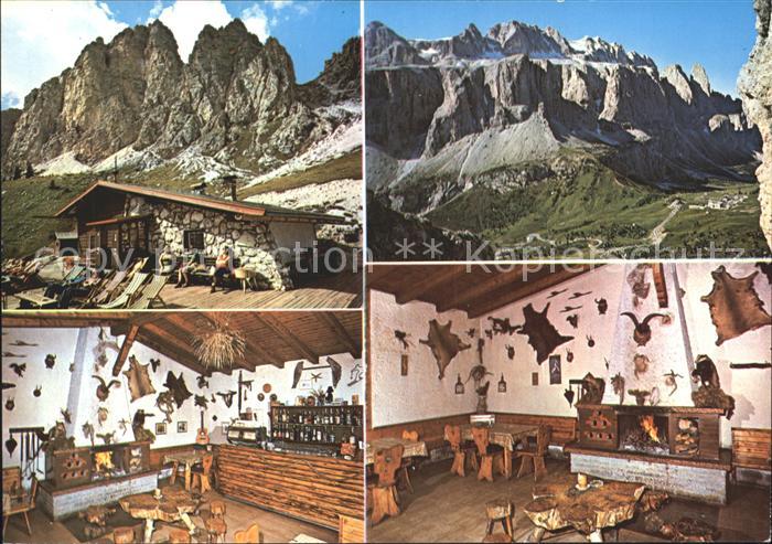 Passo Gardena Baita Clark
