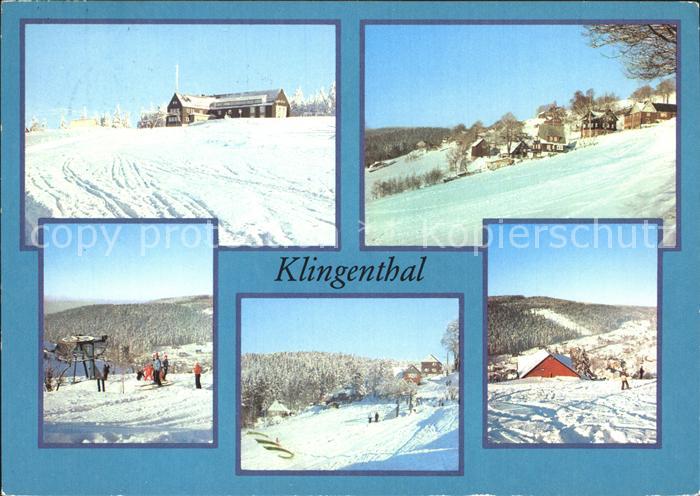 Klingenthal Vogtland Berghotel Panorama Wintersportplatz